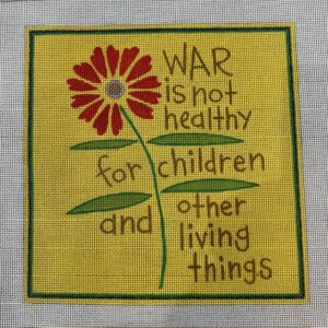 Anti War Poster WA378 , 10 x 10, 13m